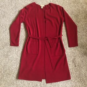 Authentic Cotton Ginny Wool Blend Duster Cardigan